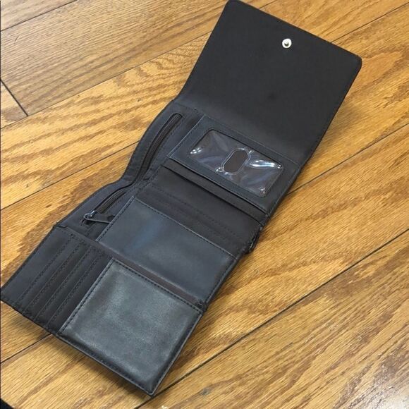 nine West Brown Croc Embossed Faux Leather Wallet - Picture 5 of 8